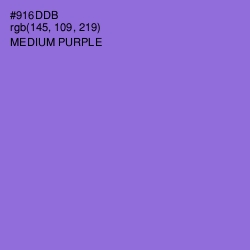 #916DDB - Medium Purple Color Image